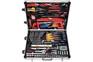 KS Tools 911.0735 1/4"+1/2" Serie di utensili universali, 127 pz