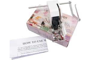 YEQIN (TM) Even Feed Walking Presser Foot #10449wsr for SINGER Quilting on Low-Shank Sewing Machines