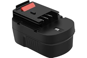 Awekamer 14,4 V 4800 mAh ersättningsbatteri för Black & Decker 499936-34 49936-35 A14 A144 A144EX A14F B-8316 BD1444L BPT1048
