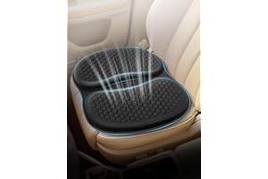 NICECASTLE Honeycomb Car Gel Seat Cushion Soft Breathable Maintain a Refreshing Feel Relieve Hip Pressure This Seat Cushion Suitable For All Seasons for Car Office Home Wheelchair Chair Long Sitting Use