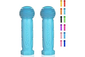 OTFAITP Roller Griff Lenker 1-Paar Fahrrad Griff Fit für 2-3-4 Räder Kid Kick Roller,Kinder Fahrrad,Drifting Roller,Schaukel Roller