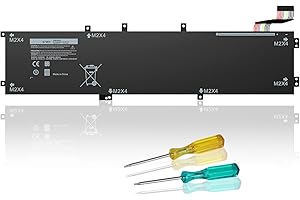 BND 97Wh 6GTPY Laptop Battery Replacement for Dell XPS 15 9550 9560 9570 7590 Precision 5510 5520 5530 M5510 M5520 Inspiron 15 7500 7501 7590 7591 Vostro 7500 7590 5XJ28 GPM03 5D91C 5041C