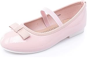 MIGILI Ballerine Bambina - Bianco, Nero, Rosso o Rosa - Scarpe Bambina - Ballet Flats