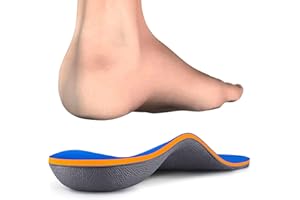 Kelaide Plantare Piede Piatto, Plantari per Fascite Plantare, Soletta Arco Alto, Iperpronazione, Dolore al Tallone, Solette Ortopedici per Uomini e Donne
