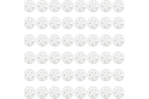 TiGog 50 Stück Rasseldosen Rasseln Zum Einnähen, Quietscher zum Einnähen, Quietscherm Rasselbällen, Baby Rasselkugeln Zum Einnähen, Rasselkugeln für Hund Haustier Baby Spielzeug, 24 mm