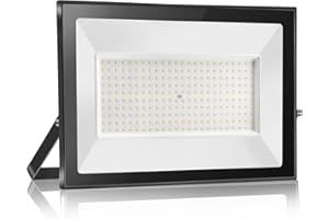 Probapro 200W Focos LED Exterior - Proyector LED 20000LM IP65 Impermeable, 3000K Blanco Cálido para Jardín, Patio, Garaje, Terraza | Foco Exterior Seguridad con Alta Luminosidad