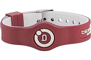 BIOFLOW DIRECT Bioflow Sport Flex Adjustable Magnetic Therapy Wristband - Maroon/White