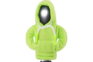 ZHSMS Gear Shift Hoodie, Upgraded Universal Hoodie Car Gear Shift Cover, Funny Shifter Hoodie, 5.9 Inch Car Shifter Stick Protector Decoration(Green)