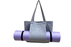 Wivmypog Sac de Transport pour Tapis de Yoga, Facile à Transporter, Sac de Transport, Sac de Gym, Sac à bandoulière, Sac de Gym pour Femme, Yoga, Voyage, Bureau