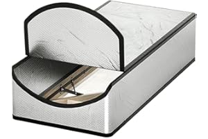 Iunipusy Dachbodentreppen-Isolationsabdeckung, Premium-Energiespar Dachbodentür-Isolator, Reflektiert 95% der Strahlungswärme, Einfacher Zugang durch Reißverschluss, 63,5 X 137,2 X 27,9 cm