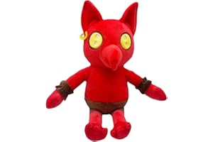 SHEAKYE 2023 New Roblox Doors Hotel Plush, Doors Game Plush Stuffed Animal Plushie, Horror Monsters Plushies Toy, Horror Game Doors Hotel El Goblino Plush Doll (A)
