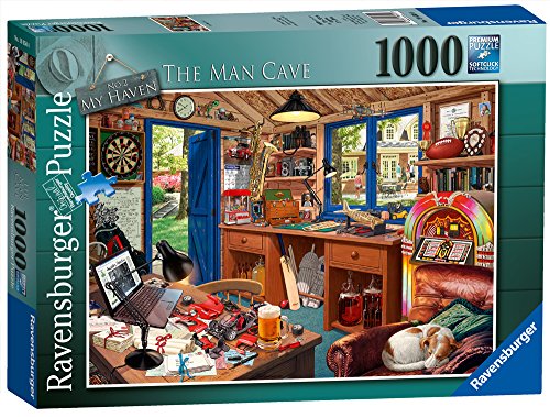 Preisvergleich Produktbild Ravensburger My Haven No 2. The Man Cave Puzzle, 1000 Einzelteile