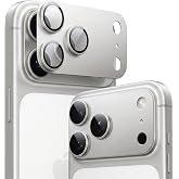 URUCHI iPhone 17 Pro i&ccedil;in Tasarlanmış Kamera Lens Koruyucu, [1:1 M&uuml;kemmel Uyum] Tam Kapsamlı Mat Metal Temperli Cam Kamera Ek