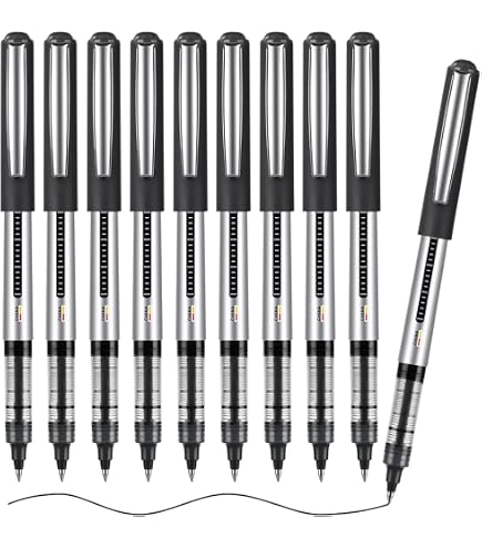 50 Gel-Tintenstifte 0,5 Mm – Schnell Trocknend, Feine Spitze, 5 Pastellfarben, Ideal Für Schule, Büro & Kreatives