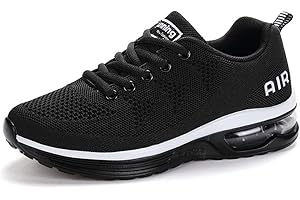 gojiang Zapatillas Running Hombre para Bambas Mujer Deportivas Tenis de Mujer Zapatos para Correr Cómodo Ligero Transpirable 