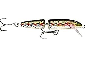Rapala - Esca da Pesca Artificiale Spinning Jointed - Esca Finta di Simulazione per Acqua Dolce in Legno di Balsa - Prodotta in Estonia - profondità di Nuoto 0.9-1.2m