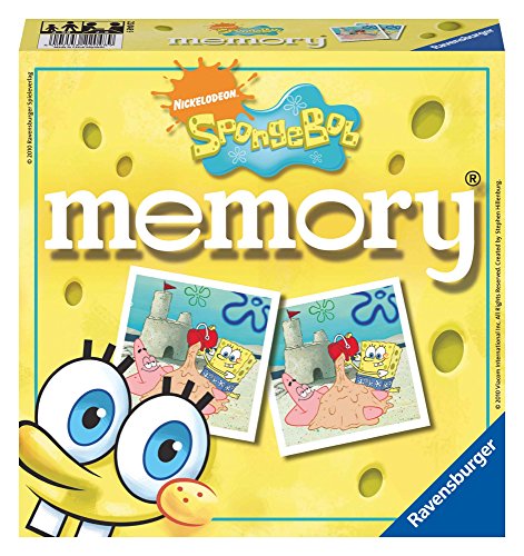 Preisvergleich Produktbild Bob Esponja Spongebob Schwammkopf - Memory (Ravensburger 22048 9)