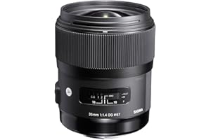Sigma 340101 35mm F1.4 DG HSM Lens for Canon, Black