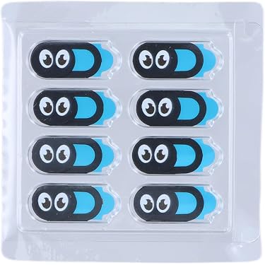 6 Copriobiettivo Per Webcam Con Farfalla – Scorrevoli E Sottili, In Plastica, Per Laptop, Tablet E Smartphone, Design Decorativo, Proteggono La Privacy, 9x18 Mm