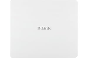 ‎D-LINK D-Link DAP-3666 Wireless AC1200 Wave 2 Dualband Outdoor PoE Access Point (bis zu 1200Mbit/s, WiFi4U Ready, MU-MIMO, IP68, Wand-/Mastmontage), weiß