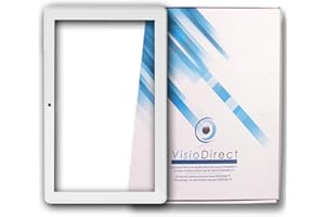 Visiodirect® Vitre ecran Tactile pour Archos 101D Neon 10.1" ZP9193-101 HXD-1014A2 Tablette Blanche