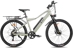 AKEZ 700C 27.5'' Electric Bikes for Adults Pedal Assist Ebike, 250W Electric Bicycle Mountain E Bikes for Men with 36V 10Ah 13Ah Battery, Shimano 7 Gears