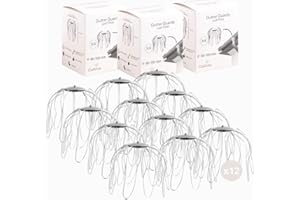 CULTIVEA® Lot de 12 crapaudines gouttière en acier galvanisé (Ø 80 à 100 mm) – 3 x 4 pièces – Filtre anti-feuilles, anti-bouchon, protège gouttière durable et facile à poser