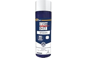 INSECT ECRAN - Trempage vêtements et tissus - Solution insecticide - Protection contre les piqûres de moustiques - Dès 24 mois - 200 ml