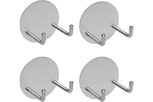 PUUPAA Paquete de 4 soportes de pared para portafiltro, estante de pared para portafiltro de café, mango de máquina de café de acero inoxidable, estante de almacenamiento universal para máquina de café