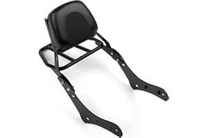 BRUCE & SHARK Dossier Sissy Bar avec Porte-Bagages adapté pour Kawasaki Vulcan S 650 Vn650 2015-2017