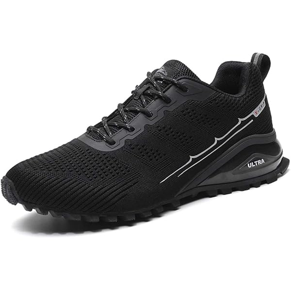 Scarpe Running Uomo - Sneakers Sportive Leggere E Traspiranti, Antiscivolo, Senza Lacci, Per Corsa E Camminata - Foto 12