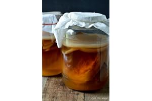 KOMBUCHAORGANIC Medium 3 litre Certified Organic Scoby Kombucha with strong liquid starter by RawCultures® Lab Tested by UKAS LAB (ALS Global)