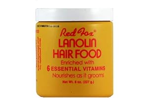 Red Fox Lanolin Hair Food, 8Oz