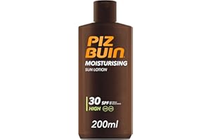 Piz Buin Lotion solaire hydratante SPF30, 200 ml (lot de 1) (l'emballage peut varier)