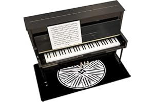 PPGE Home Tappeto Fonoassorbente Pianoforte, Tappetino Insonorizzante, Tessuto Fonoassorbente, Antiscivolo Tappeti, Tappeto Insonorizzante per Pavimento/Pianoforte Verticale 160x80cmB