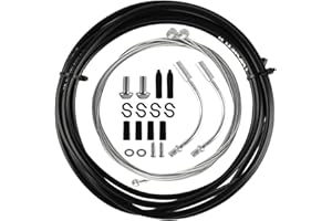 WANGCHAOJIU 13 PcsBike Gear Cables for Bicycles, 2.5 M Universal Inner Bike Brake Cables for Bicycles, Transmission Shifter Cable, Front and Rear Bicycle Shift Cable for Road Bicycle Gear Mountain Bike Parts