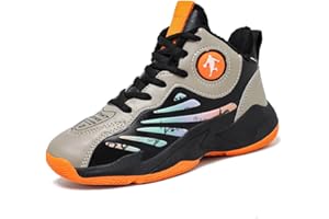 CZHIHANEG Chaussures de Basket-Ball pour Enfants Chaussures rembourrées Chaussures de Basket-Ball pour garçons Chaussures de Sport Chaussures Chaudes
