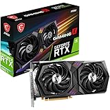 MSI GeForce RTX 3060 Ti GAMING X 8G LHR Gaming Grafikkarte - NVIDIA RTX 3060 Ti LHR, GPU 1770 MHz, 8 GB GDDR6 Speicher