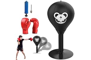 Lyoveu funpunch - Sac de Frappe Rage,funpunch - Rage Bag,Smash Bag,Fun Punch,Punching Ball,Punching Bag,Punching Ball Bureau,Sac de Frappe de Bureau,Sac de Frappe à Ventouse,Sac de Frappe Enfant