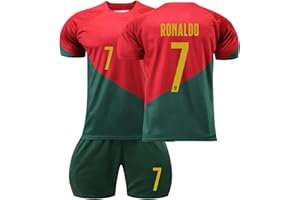 PANGKII AZISEN Maillots pour Fans de Sport, 2023 2024 Vêtements de Sport T-Shirt et Short avec Chaussettes Soccer Jersey Enfants et Adultes Maillots de Joueur de Football Garçon Football Shirt