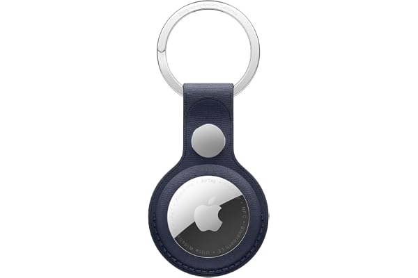 Apple Porte-clés en tissage fin AirTag - Marine 