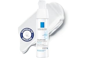 ‎LA ROCHE-POSAY La Roche Posay Gesichtscreme, Für zu Allergien neigende Haut, Reduziert Rötungen, Mit Sphingobioma und Neurosensine, Ohne Duftstoffe und Alkohol, Dermallergo Creme, Toleriane, 40 ml