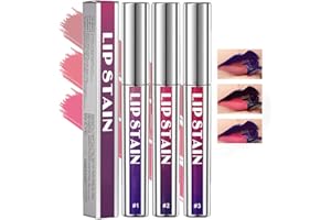 Sitovely 3PCS Crayon à lèvres Encreur, Tatouage Encreur à lèvres Pelable, Peel Off Lip Liner Tattoo, Gloss Rose Nude Mat pour tous Types de peau