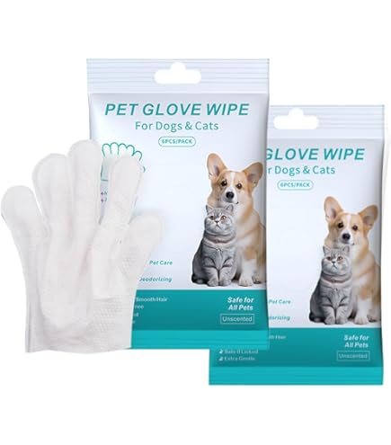 2pcs Gants D'épilation Pour Animaux De Compagnie, Gants D'épilation électrostatique Pour Chiens Et Chats