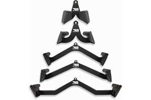 RLG RL GRIPS RL Grips® Agarres para Poleas Gym Ergonómicos para Entrenamiento de Espalda - Manerales de Gimnasio para Dorsal - Accesorios Gym para Cable Ideal para Jalones y Remos