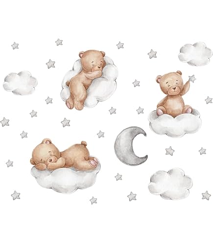 Graz Design Sticker mural avec trou de souris Motif rats 18 x 7[S347