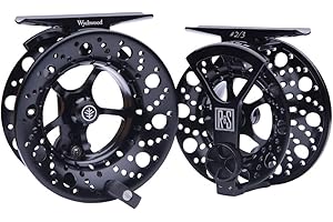 WYCHWOOD - GAME Wychwood River & Stream Fly Reels - New! Black Colour - #2/3 & #4/5 Sizes