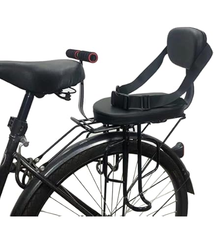 Selle De Remplacement Pour Porte-bagages Arrière Vélo - Coussin En Mousse Et PU, Noir, Confort