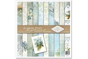 ITD Collection Paquete de Scrapbooking - Utiliza Papel para Scrapbooking - Haz Álbumes de Fotos Originales Como Nadie - Papel Decorativo - Decoupage - Hacer Tarjetas - 310x320 mm (SLS045)