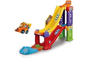 VTech Toot-Toot Drivers 3-in-1 Raceway, Toy Car racing Track for Boys and Girls, Car Tracks for Kids with Lights and Sounds, Musical Toy Race Track for Children Aged 1 to 5 Years, English Version
